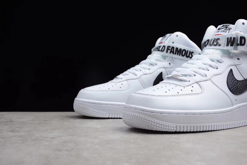 Authentic Superme X Nike Air Force 1 SP High GS